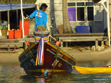 Taxi-boat-  Koh Tao - Thaïlande